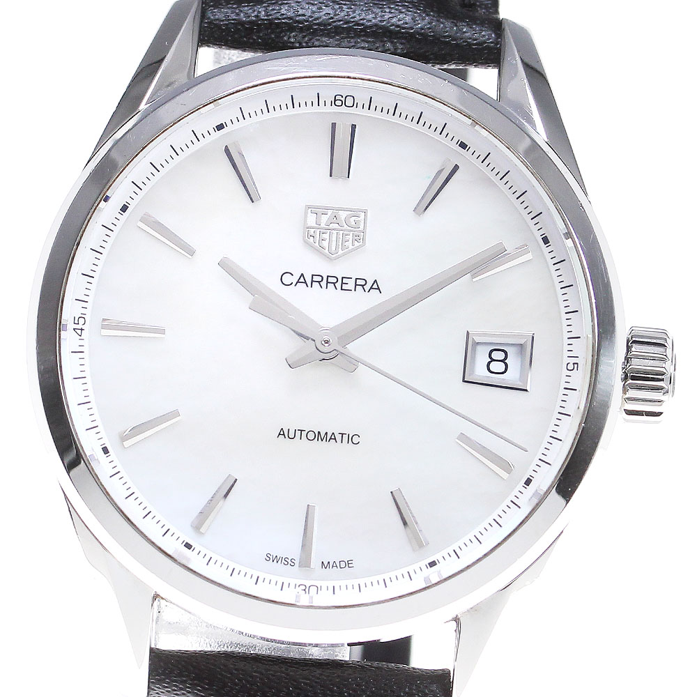 タグホイヤー TAG HEUER WBK2311 カレラ レディ キャリバー5 デイト 自動巻き レディース 保証書付き_831792【中古】