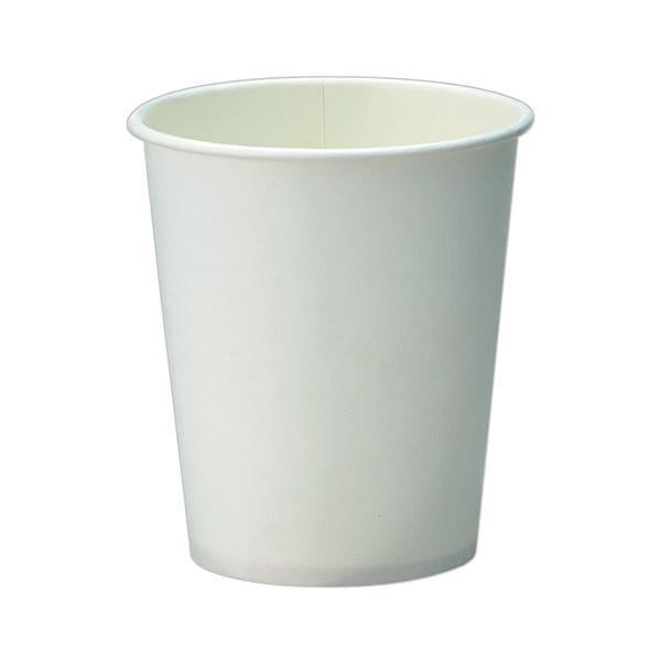 (まとめ)TANOSEE 紙コップ ホワイト205ml(7オンス)1パック(80個)(×10セット)