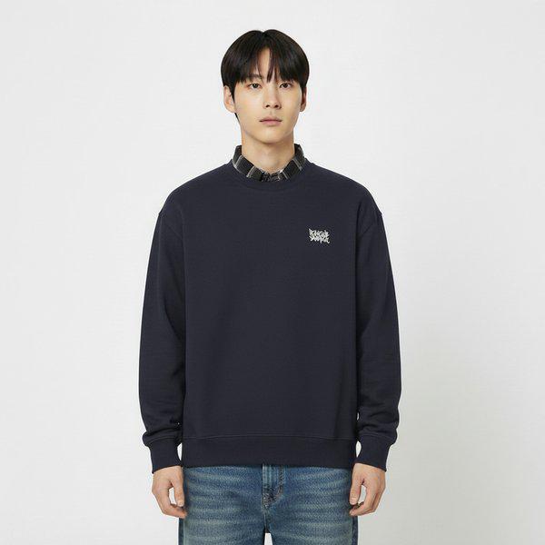 10560-031-202-07-290共用オーバーフィット両面グラフィティレタリングマンツーマンdj