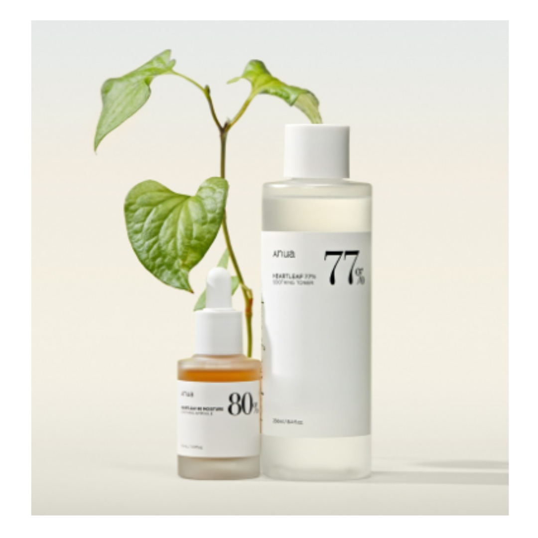 魚成草 水分鎮静セット - 魚成草鎮静アンプル 30ml + スージングトナー 250ml