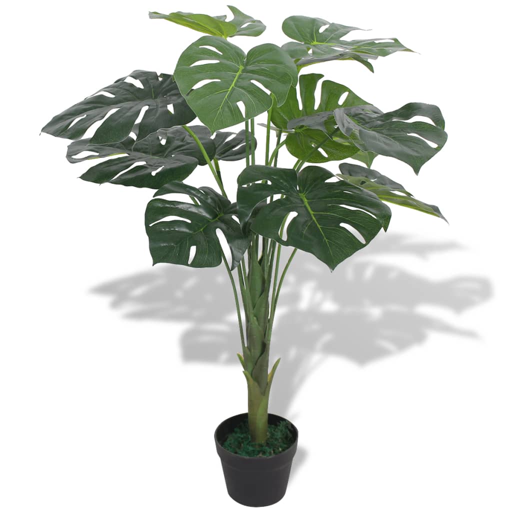 人工観葉植物 モンステラ ポット付き 70cm グリーン