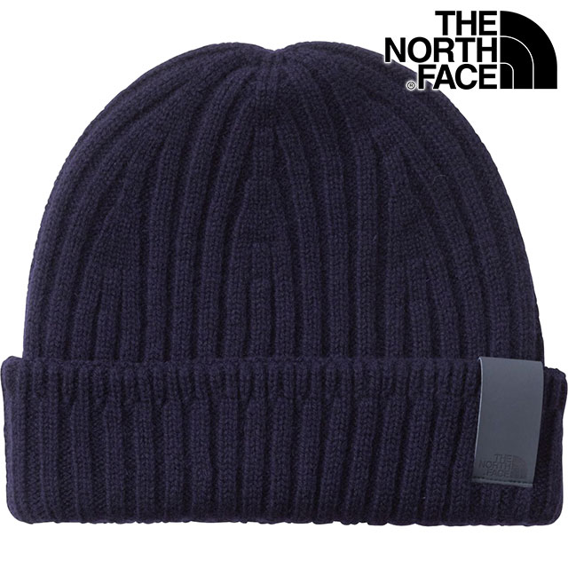 メール便 ラディアルウールビーニー [NN42340-UN] Radial Wool Beanie メンズレディース TNF アウトドア 帽子 ニット帽 フリーサイズ アーバンネイビー