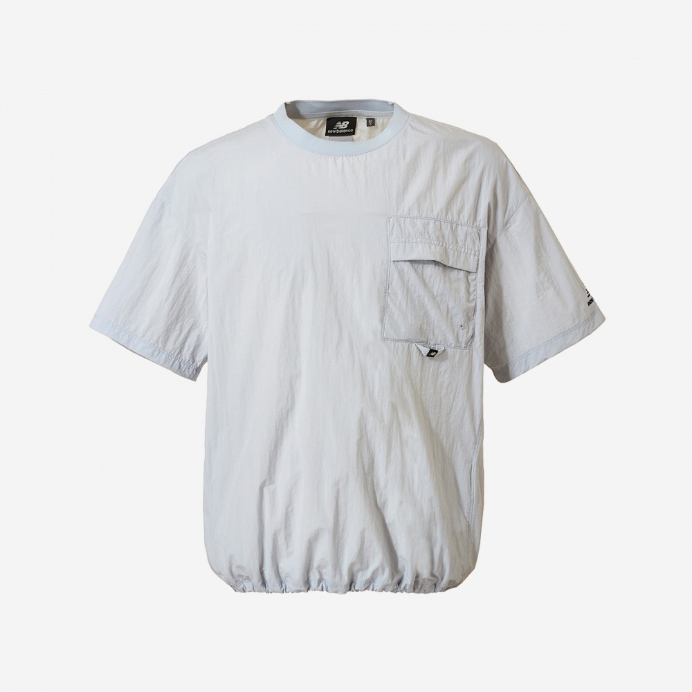 ニューバランススポーツクラブウーブンショーツ T シャツ NBNAC22523-ライトブルー