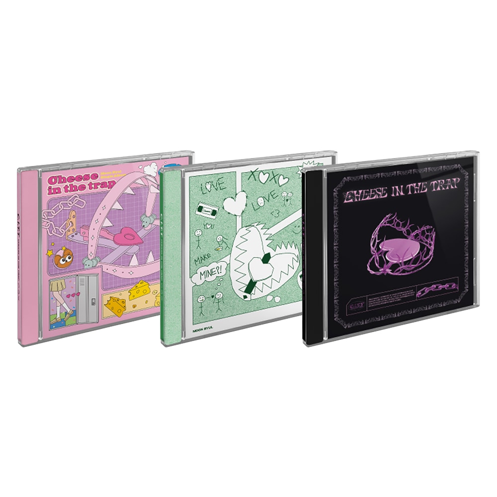 MAMAMOO MoonByul - MOON BYUL C.I.T.T / Cheese in the Trap / アルバム3種セット