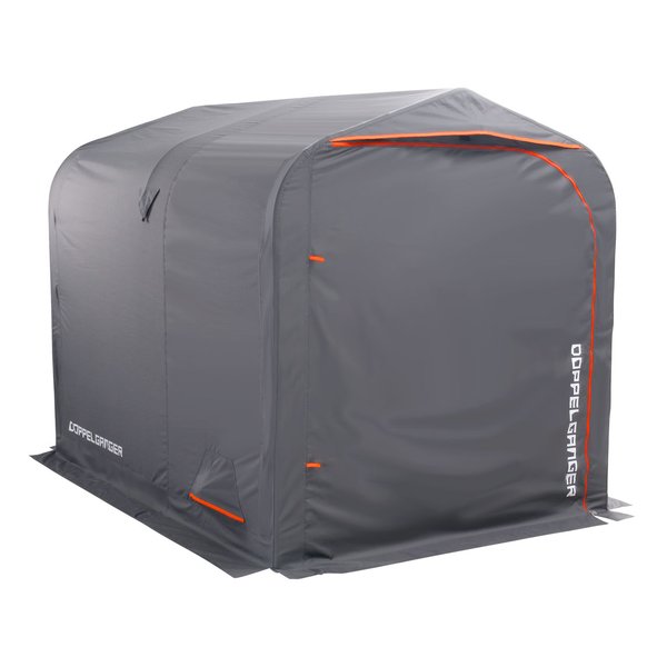 バイクガレージ2450 ブロック グレー/オレンジ DCC625-GY