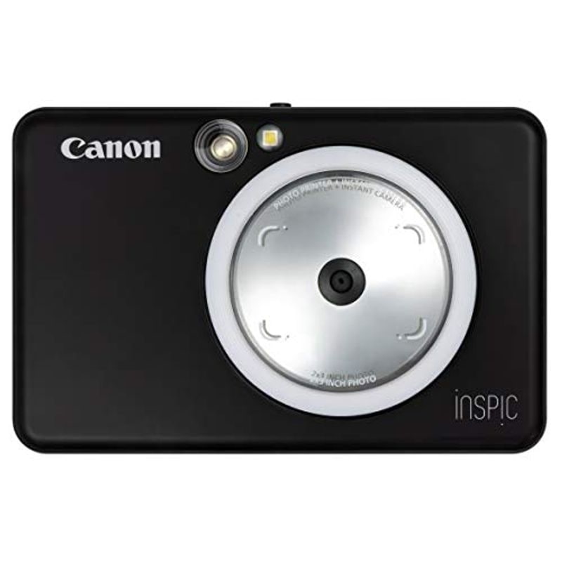 Canon インスタントカメラ スマホプリンター iNSPiC ZV-123-MBK マットブラック