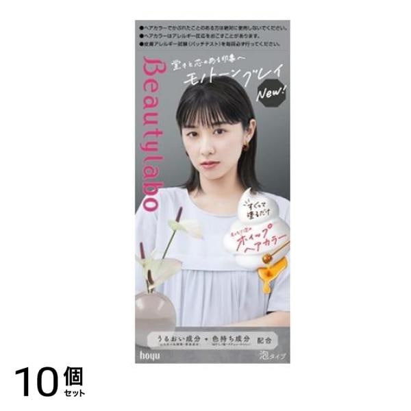 ビューティラボ ホイップヘアカラー モノトーングレイ 1組入 10個セット 7,197円
