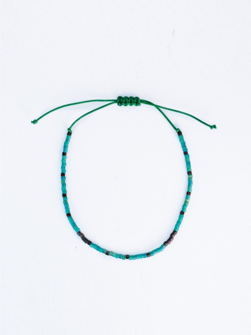 【HARANG】 HR 354B_Color Beads Fabric Bracelet 正規品