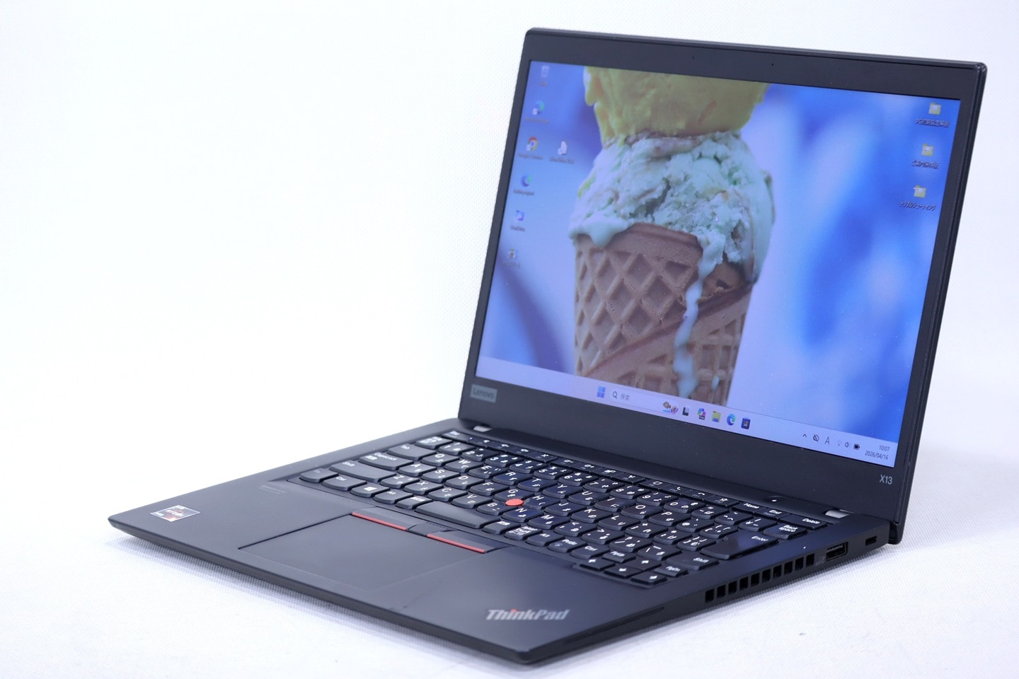 即配 良品 2021年薄型Ryzen5モデルThinkPad X13 Gen1 Ryzen5PRO4650U 8G 256G 13.3FHD WiFi6 Office AAA評価