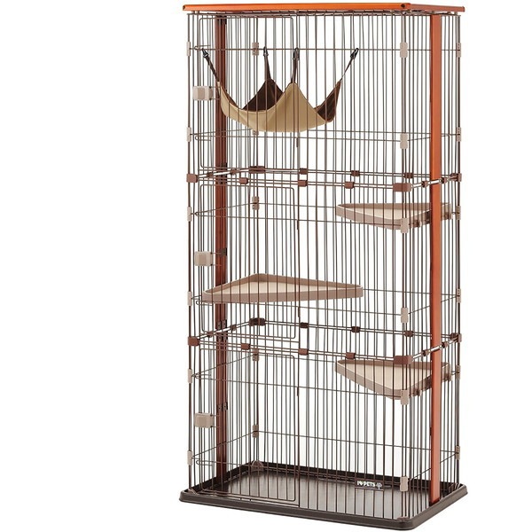 ボンビアルコン ウッドワンサークルキャット 3段タイプ