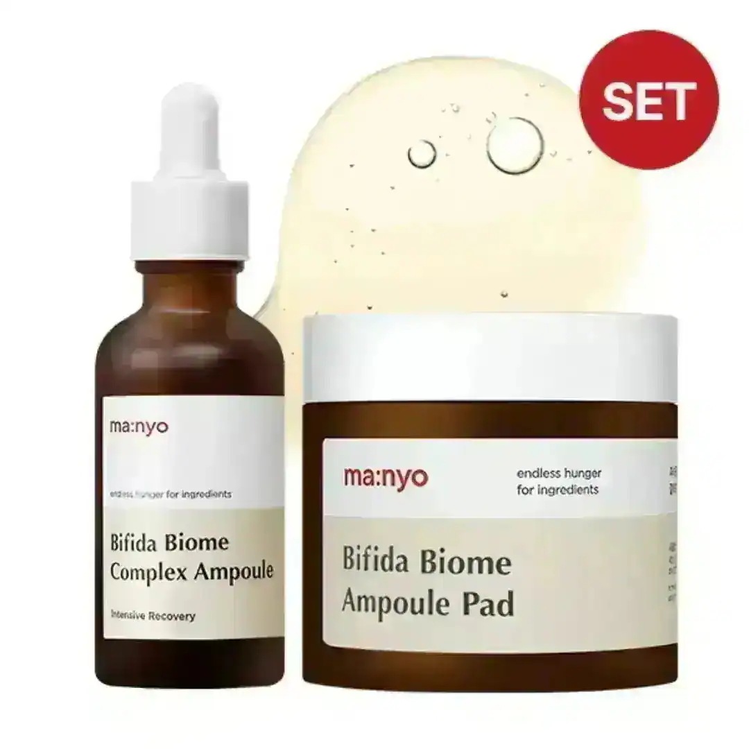 【SET】 ビフィダバイオームコンプレックスアンプル 50mL + アンプルパッド 70枚