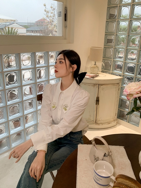 LIERKISS リエキス リエ重工ウォータードロップカラー コットンフラワー