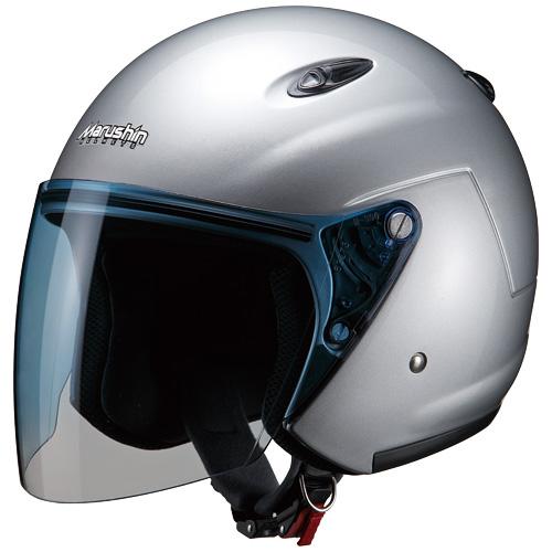 マルシン(Marushin) バイク用 ヘルメット ジェット M-400XL シルバー XLサイズ (6162cm) 5,312円