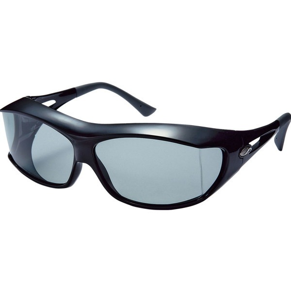 AXE SG605P BK 偏光オーバーサングラス ブラック