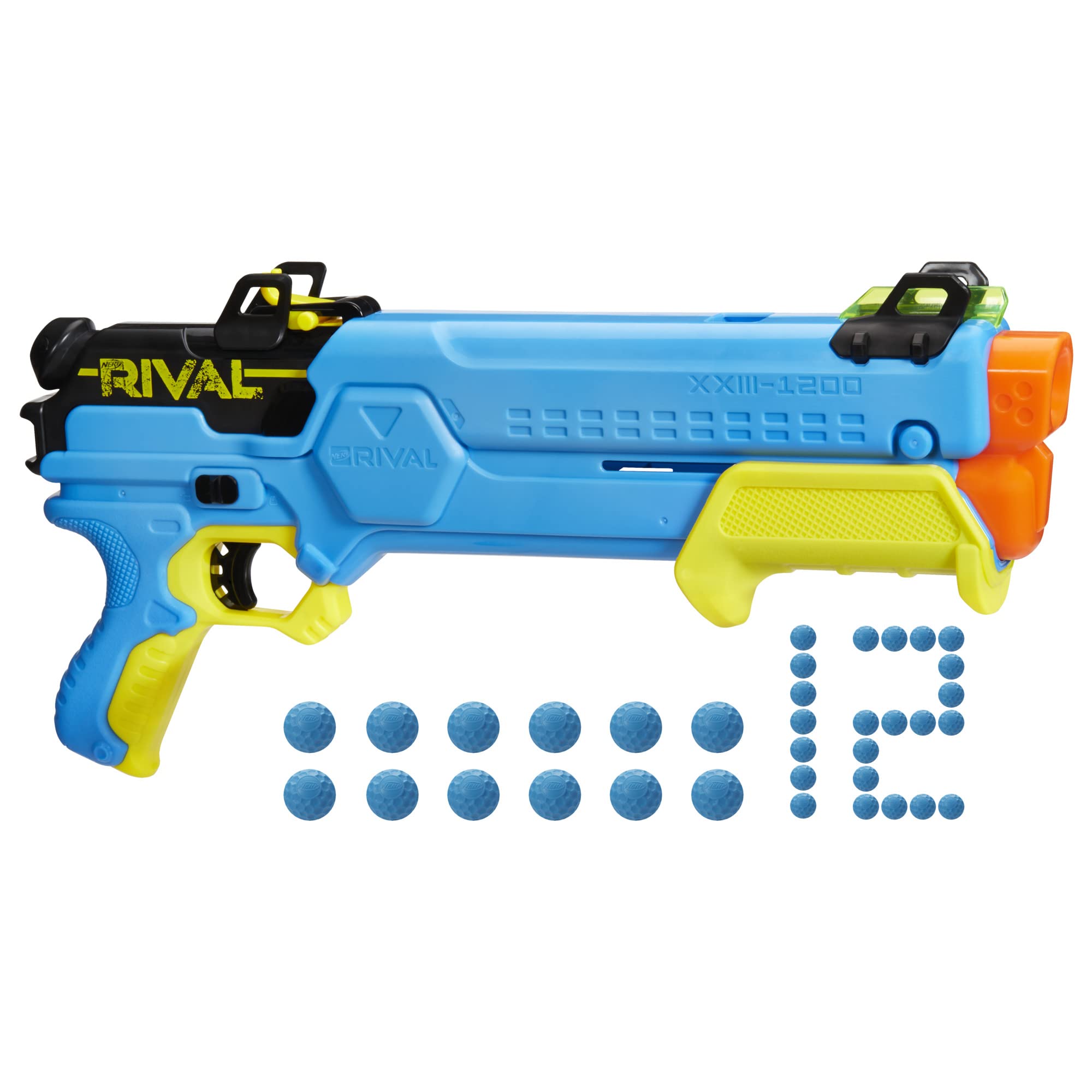 NERF Rival Forerunner XXIII-1200 ブラスター12ラウンド容量調節可能なサイト