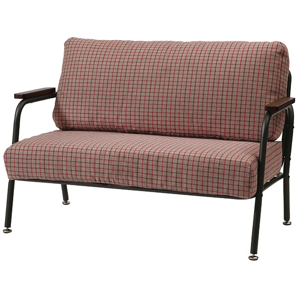 RKC-102GY グレー ソファ 2人掛け メーカー直送