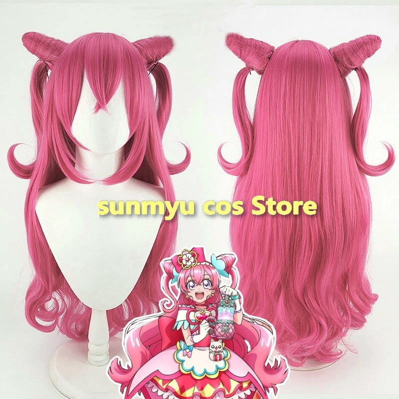 デリシャスパーティープリキュア 和実ゆい キュアプレシャス コスプレウィッグ