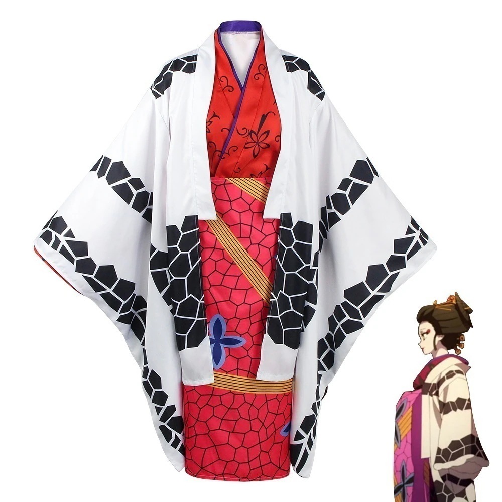 【限定特典】巻上げ陸堕姫アニメcos服花街編コスプレ着物コスプレ舞台服