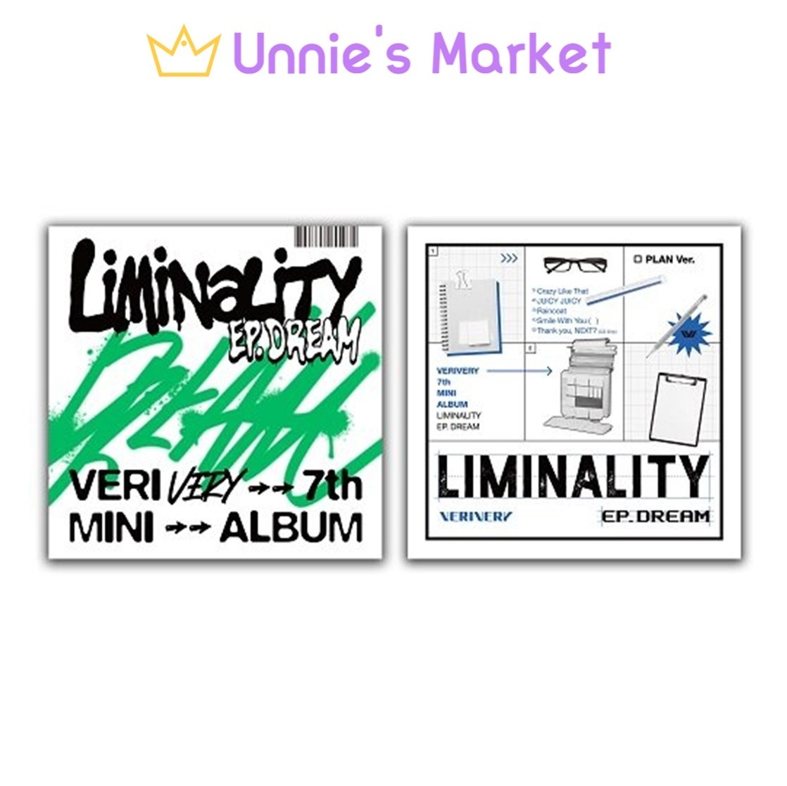 [SET] VERIVERY Liminality - EP.DREAM 7th Mini Album