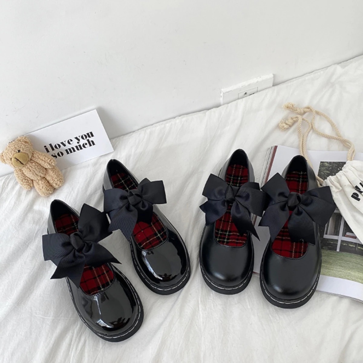 ローファー リボン付き フラット 厚底 レザー 春 夏 秋 10代 20代 30代 大人可愛い きれいめ シンプル カジュアル 大人 上品 お洒落 かっこいい レトロ フォーマル ロリータ こなれ感