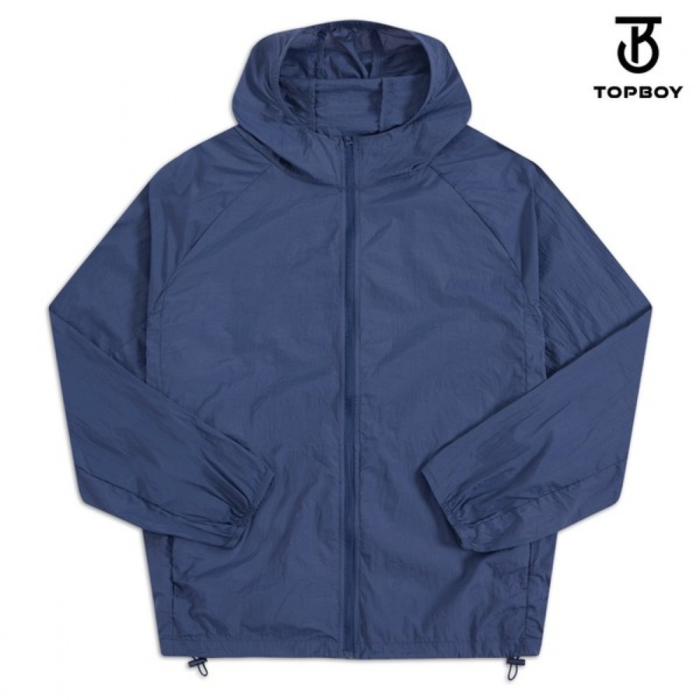 (TOPBOY) フード付きナイロンポケットウインドブレーカージャンパー (OZ012)