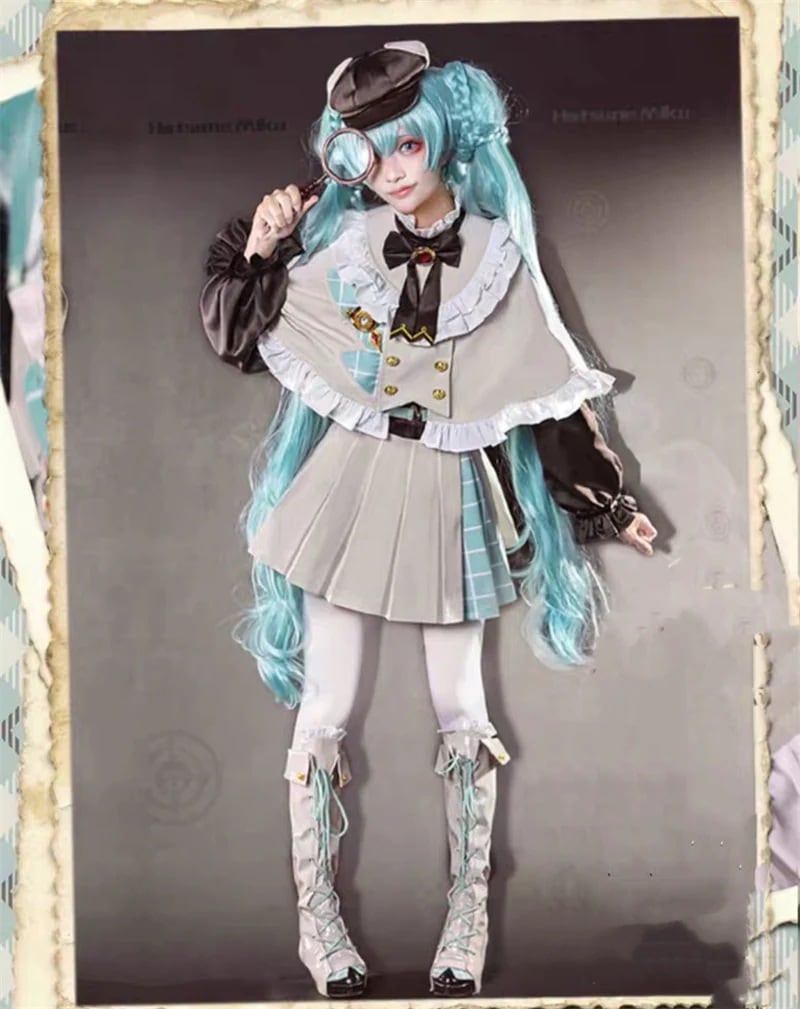 初音ミク探偵コスプレ衣