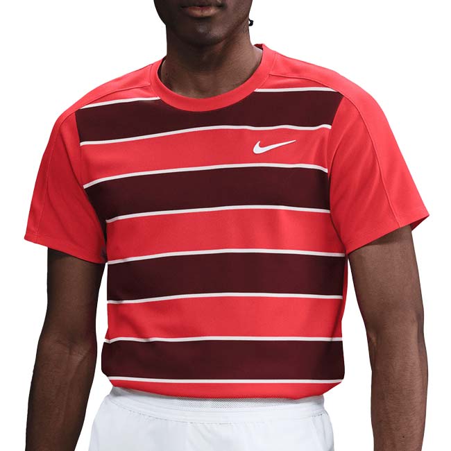 在庫処分特価 日本サイズ ナイキ(NIKE) 2025 SU メンズ コート スラム Dri-FIT RG 半袖 ゲームシャツ 全仏オープン FZ6935-696(25y5mテニス用ゲームウェア)