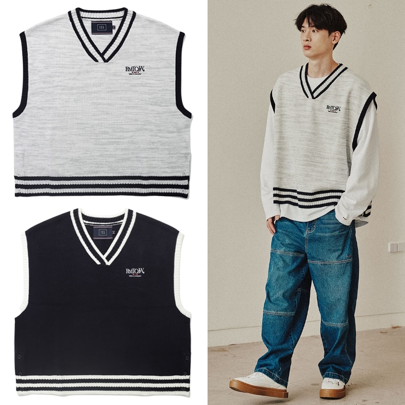 RMTC SIDE BUTTON WIDE VEST 2色 人気商品 正規品 男女兼用