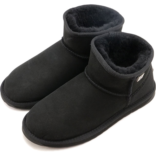 ムートンブーツ プラチナム スリムダーリン [WP11875] PLATINUM SLIM DARLING レディース 靴 ショートブーツ 撥水 Black