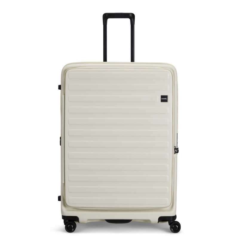 LOJEL　スーツケース Cubo キューボ Large REFRESH 拡張機能付き 宿泊目安：10泊以上 [TSAロック搭載 / 120L] リネン　CUBO-LL-REFRESH-LN