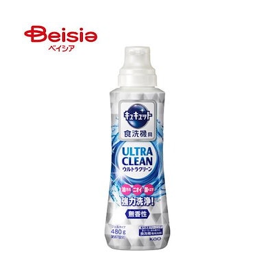 他サイト： 花王 食洗機用キュキュットウルトラクリーン無香性本体480gの商品画像