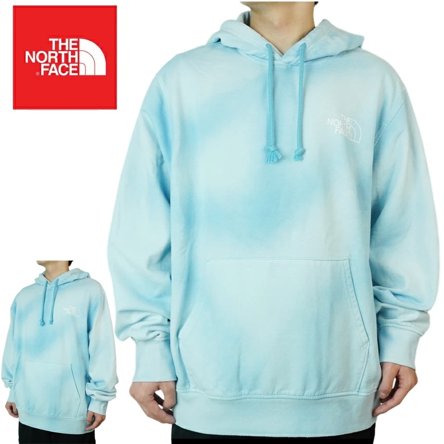 ノースフェイスTHE NORTH FACEメンズ パーカーM DYE PO HOODIEメンズ ダイ プルオーバー フーディNORSE BLUE DYE