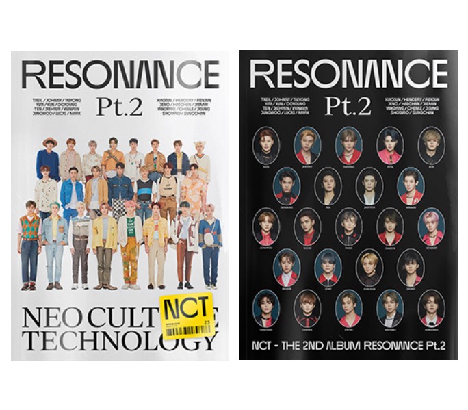 NCT 2020 正規 2集 RESONANCE Pt.2 / Departure + Arrival 2種 セット
