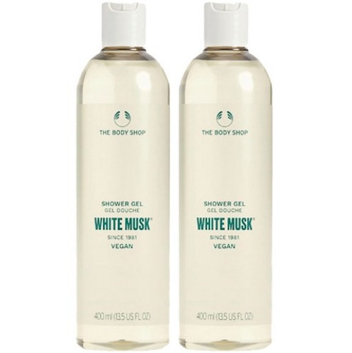 シャワージェル ホワイトムスクの香り 400ml x 2個 (鎮静/弾力/保湿/栄養供給/活力/しわ防止)