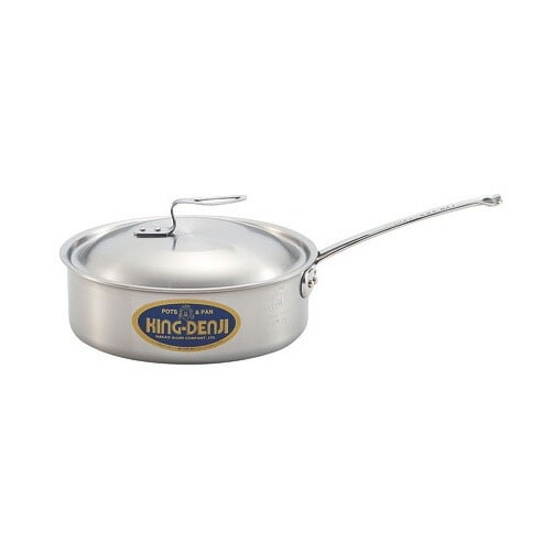 中尾アルミ製作所 ニューキングデンジ 浅型片手鍋 15cm（1.0L） 8,759円