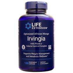 LIFE EXTENSION社　オプティマイズド イルヴィンジア フェーズ3カロリー コントロール コンプレックス 120ベジカプセル