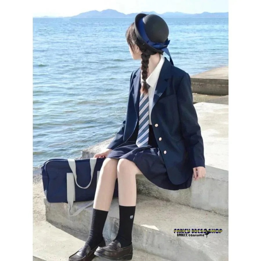 ラケット陸上格闘技ダンス韓国 制服 通学 中学生 卒業式 165 小学生 150 卒服 【制服標準装備】小学生 スーツ ジャケット 女子 ブレザー 卒業式 160 女の子 入学式 紺 女の子