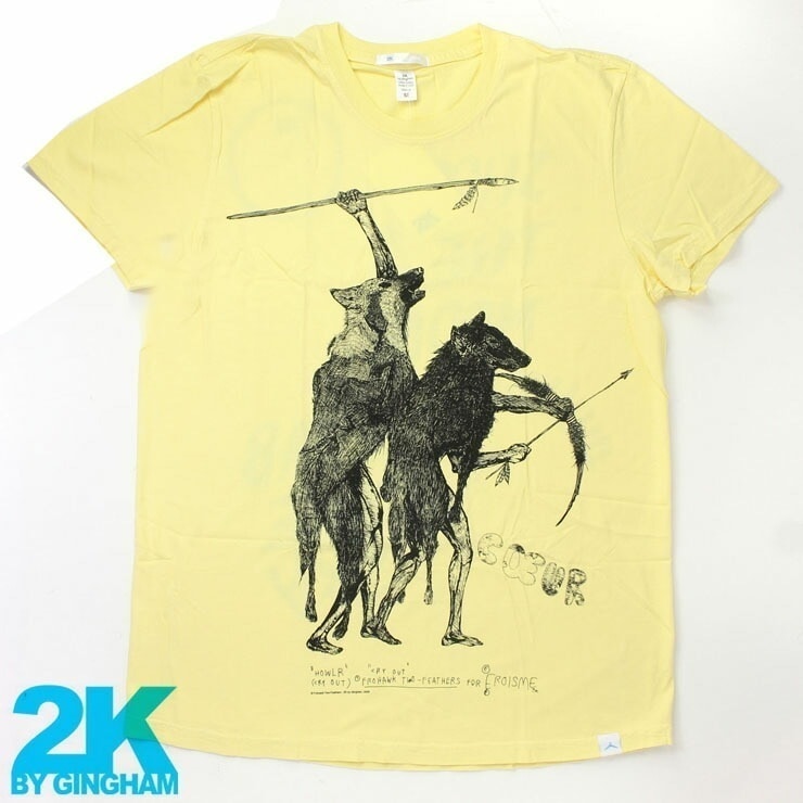 アウトドアブランド tシャツ メンズ 大きいサイズ レディース 2k by Gingham ツーケイ