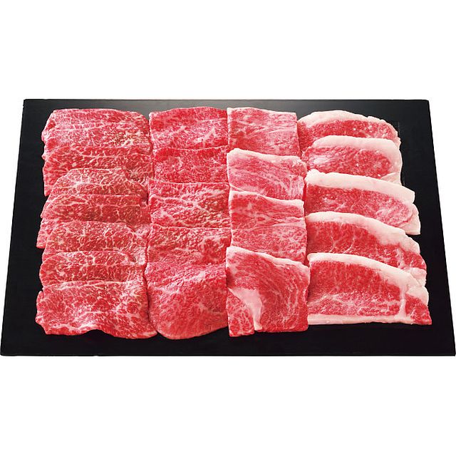 銀座吉澤 松阪牛 ロース/モモ 焼肉用（計400g）