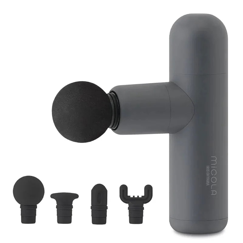 【即納】アイリスオーヤマ MICOLA 筋膜リリースガン ビューティーケアガン 筋膜リリース FRT-M01-H ダークグレー 7,177円