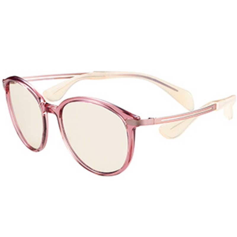 シャルマン　ChocoSun (ちょこサン) 鼻に跡のつかないサングラス ピンク　FG24513-PK（51）