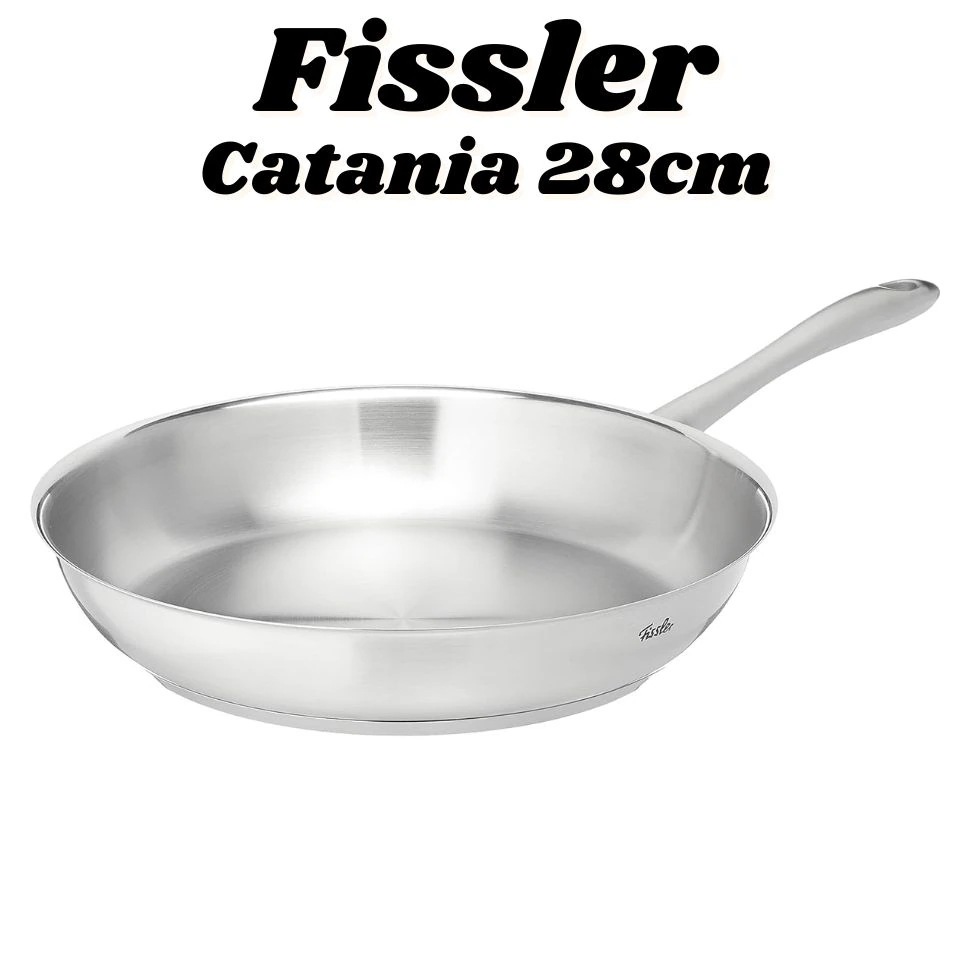フライパン 28cm カターニャ ガス火/IH対応 オーブン使用可 オールステンレス