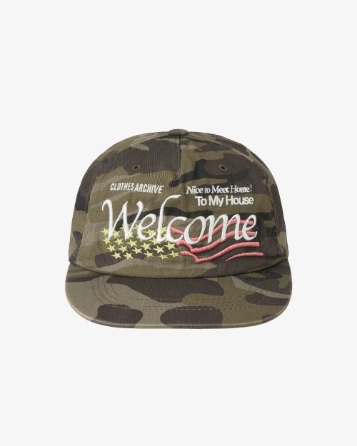 【AEAE】 WELCOME WASHED CAP [CAMO] キャップ 正規品