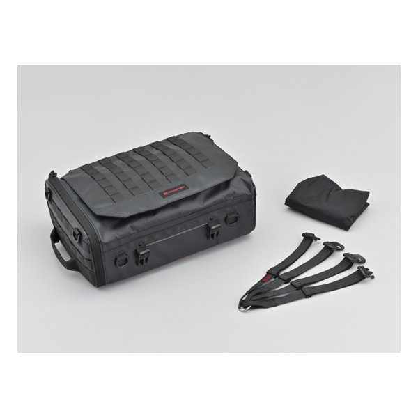 シートバック 2WAY/ターポリン/バックパック/ブラック D48148