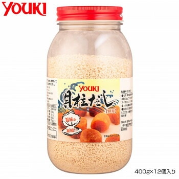 YOUKI ユウキ食品 貝柱だし 400gx12個入り 210910