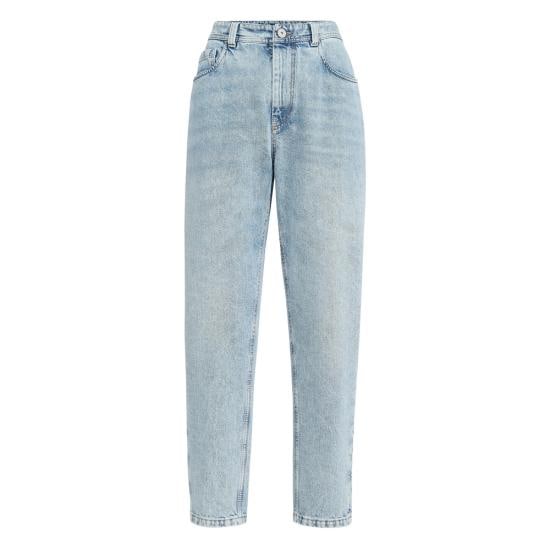 BRUNELLO CUCINELLI Women Denim Pants MA095P5319 C9387 BLUE