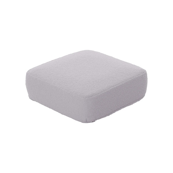 CELLUTANE 低反発クッション Sweets ブークレ A366-757GRY 四角 グレー メーカー直送