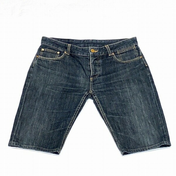 ルイヴィトン ハーフパンツ インディゴ 42サイズ デニム 【中古】