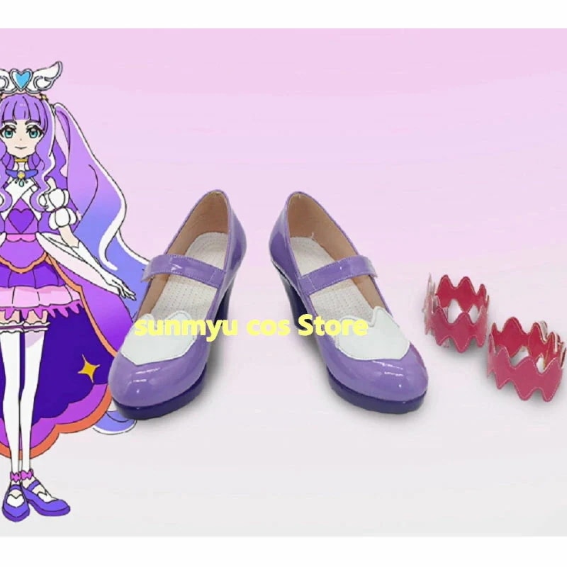 ひろがるスカイ！プリキュア エルちゃんプリンセス・エル キュアマジェスティ コスプレ靴 ブーツ