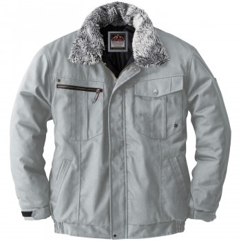 桑和 5403 防寒ブルゾン Lサイズ シルバーグレー（22） ProtectWinter